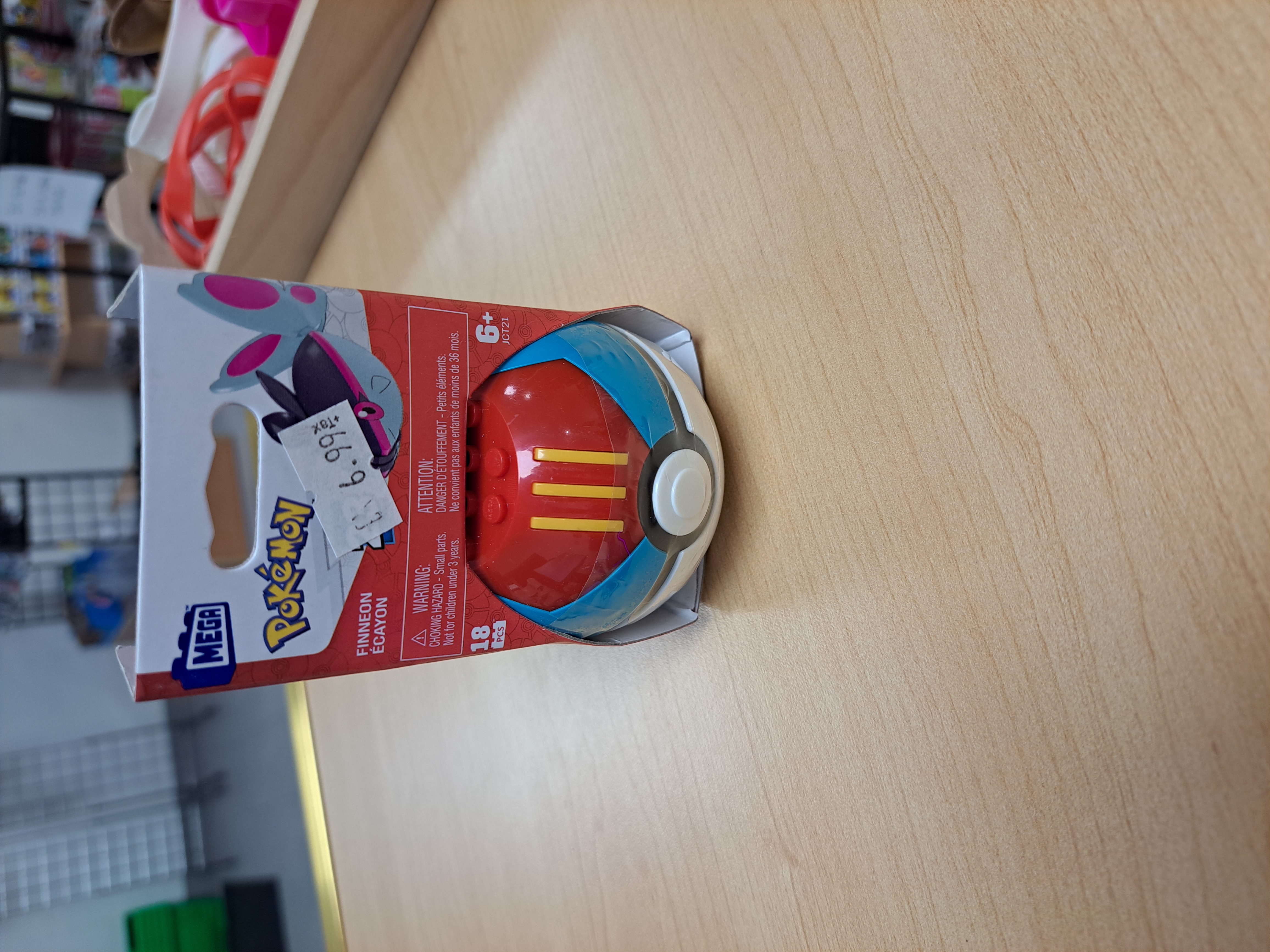 Pokémon méga block Finneon